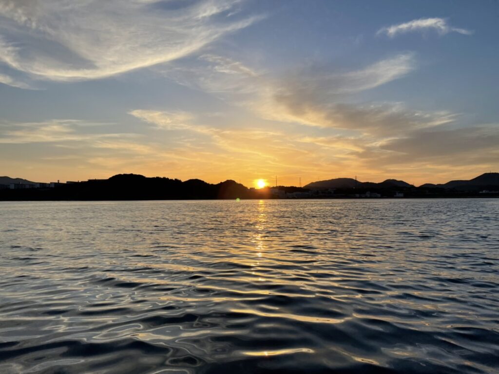 ５月２９日釣行朝日